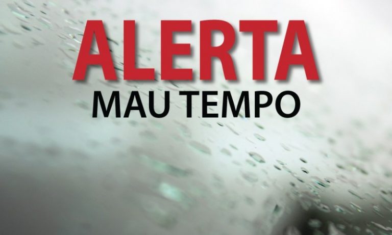 Aviso à população- Mau tempo