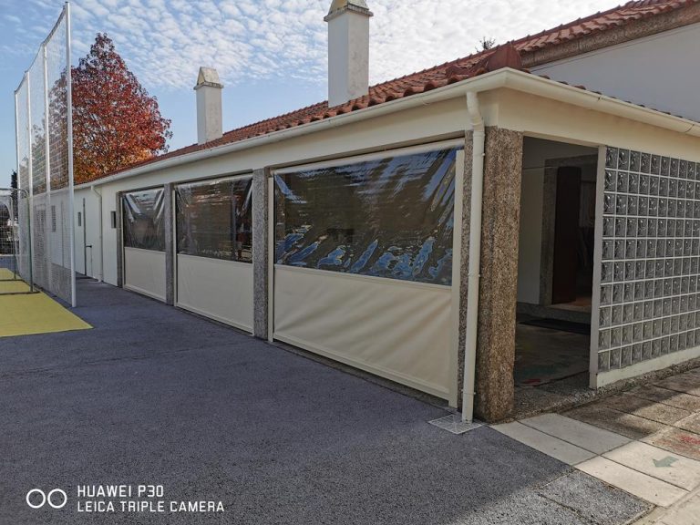 Crianças da EB1 de Tenões sem frio nem chuva