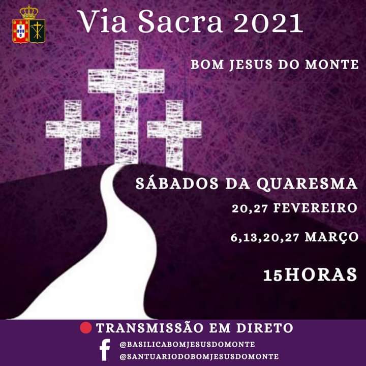 Via Sacra quaresmal no Santuário do Bom Jesus