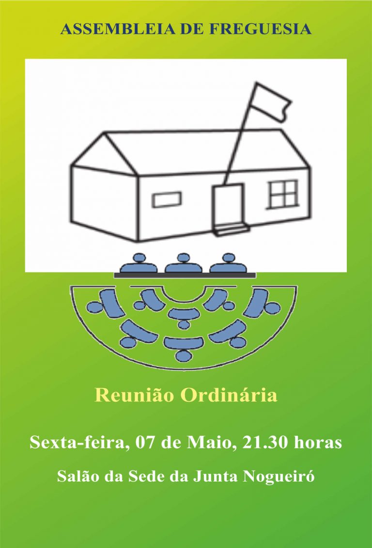 Reunião da Assembleia de freguesia