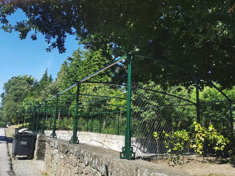 Cobertura da Box dos cavalos de Bom Jesus