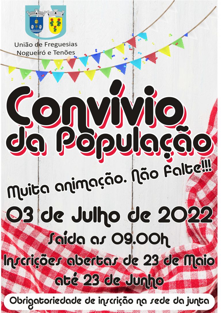 Convívio da população 2022