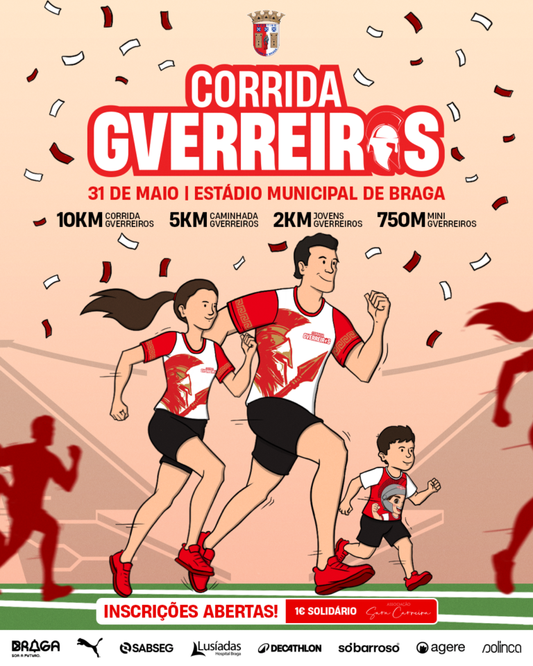 1.ª edição da Corrida Gverreiros – 31 de Maio