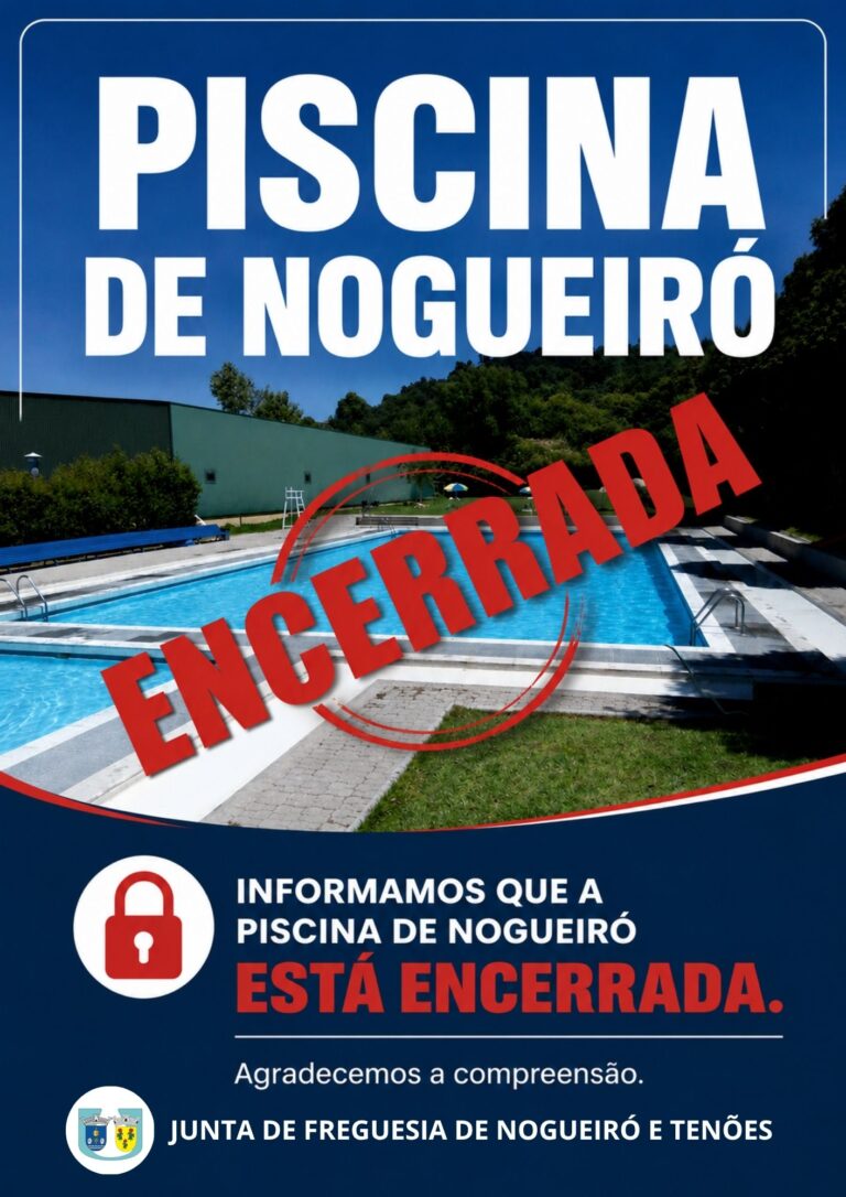 Piscina de Nogueiró – ENCERRADA