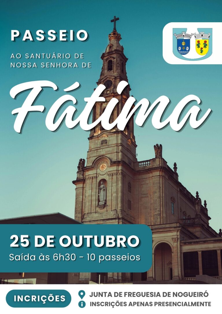 Passeio ao Santuário de Nossa Senhora de Fátima